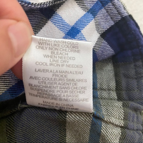 EQUIPMENT monroe cinched flannel shacket SMALL - Picture 3 of 14